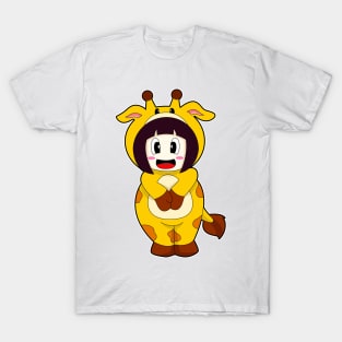 Giraffe Girl Costume T-Shirt